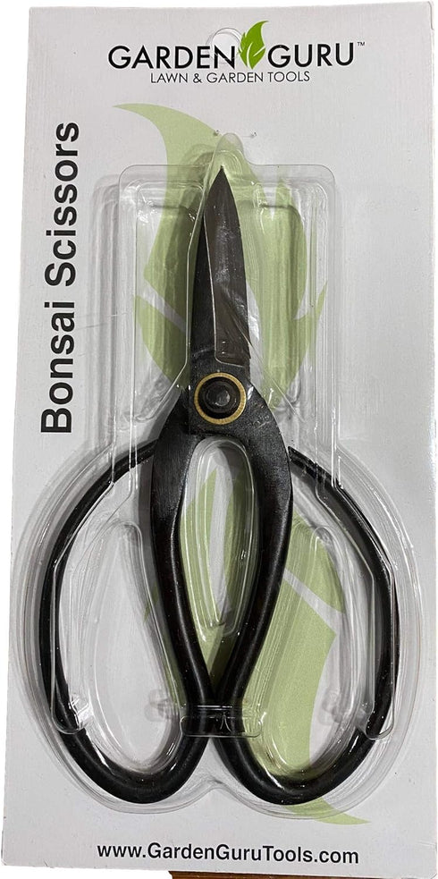 Garden Guru Professional Bonsai Scissors 180mm - Traditional Butterfly Bonsai Pruner Shear for Precise Trimming Pruning and Deadheading of Flowers...