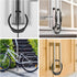 Rofio Refrigerator Lock, Upgraded 4 Digit Fridge Lock for French-door Refrigerators, Cabinet Locks, Easy to Set and Use
