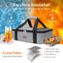 Lifewit Insulated Casserole Carrier for Hot or Cold Food, Casserole Dish Carrying Case, Lasagna Holder for Potluck Parties/Picnic/Cookouts, Fits 9...