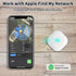 Key Finder, Item Finder Works with Apple Find My (iOS only), Bluetooth Tracker with Key Chain, Replaceable Battery, Privacy Protection, Lost Mode,...