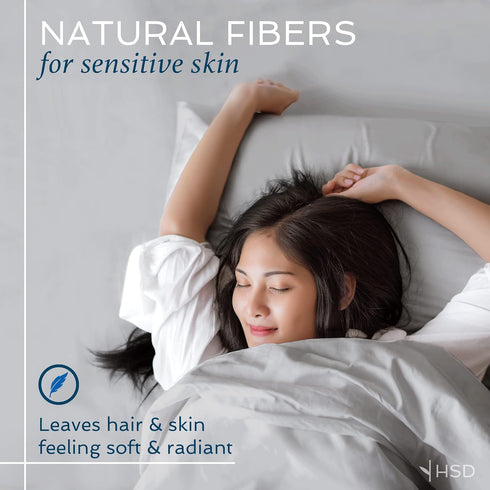 Hotel Sheets Direct King Size Pillowcases 2 Pack, 20x40 Inch, Cooling & Breathable Pillow Cases, 100% Viscose Derived from Bamboo Pillow Covers, S...