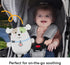 Fisher-Price Baby Plush Toy Calming Vibes Puppy Soother Portable Sound Machine for Newborns...