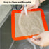 Square Silicone Baking Mats for 9 Inch Cake Pan, 8.5" Food Grade Non-stick Reusable Silicone Mat for Baking Pan for Bread/Pastry/Toast/Pie, Profes...
