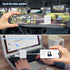 USB C SD Card Reader, USB 3.0 High Speed to SD/Micro SD Card Adapter Memory Card Reader with SD MicroSD USB 3 Port for iPhone 15 Pro Max iPad Pro ...