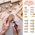 Wood Burning Tips Set with Carving Pen, 27pcs Wood Burning Tool Carving Iron Tip for Wood Pyrography Carving Embossing Soldering DIY Crafts, Brass...