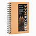 Sketchbook 5.5 x 8" Kraft Spiral Hardcover Mixed Media Sketchbook for Drawing, Acid-Free Quality Paper (128 pages) - Union Square & Co. Sketchbook...