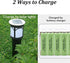 QBLPOWER Ni-CD AA 800mAh 1.2V Rechargeable Battery for Solar Outdoor Lights Lamp Garden Yard Lawn(8 Pieces)...