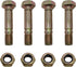 4PK Shear Bolt and Nut Fits MTD Cub Cadet Troy-Bilt 710-0890 710-0890A 910-0890A Snow Thrower...