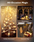 Homemory 48-Pack Novelty Flickering Flameless Tea Lights Candles, 200+Hours Battery-Operated LED Fake Candles for Wedding Table Centerpieces,Propo...