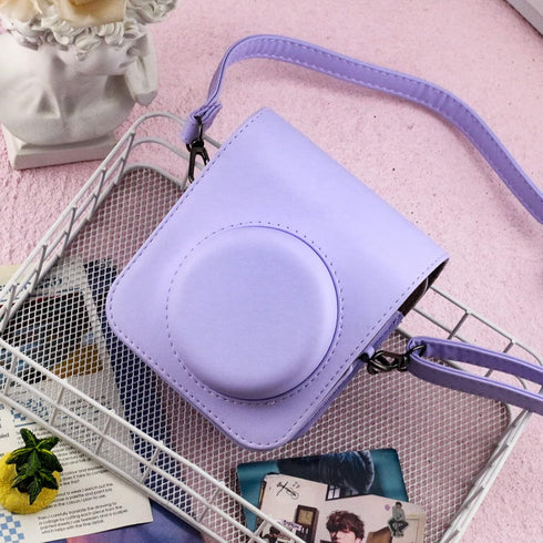 Frankmate Protective Case Compatible with Fujifilm Instax Mini 12 Instant Film Camera with Accessory Pocket and Adjustable Strap...