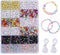 EYENICE 1200 Pieces Multicoloured Letter Beads Kits for Jewelry Making,A-Z Alphabet Beads and Number Beads for DIY Necklace,Bracelet,Crafts, Keych...