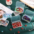 6 Pieces Mini Plastic Clear Beads Storage Containers Box for Collecting Small Items, Beads, Jewelry, Business Cards, Game Pieces, Crafts (3.27 x 2...