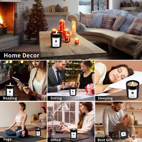Candle Gifts for Women Men,Funny Birthday Gifts Happy Birthday Candle Gift Natural Soy Wax Luxury Candles Gift idea for Her,Bath Yoga Wedding Vale...