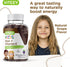 Iron Gummies for Kids with Vitamin C - Supports Energy, Blood Cell Formulation, Blood Builder Anemia Kids Iron Supplements - Vegan, Gelatin Free, ...