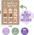 Hadley Designs Hilarious Baby Shower Games Set – 25 Double-Sided Cards for 25 Guests, Love or Labor and Boobs or Butts, Baby Shower Games Funny, G...