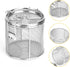 Tea Infuser, Stainless Steel Extra Fine Mesh Tea Ball Strainer Soup Seasonings Seperation Basket Spice Filter with Extended Chain Hook for Brew Te...