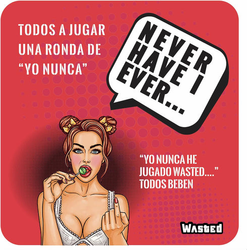 Wasted - The Party Game by Happy Ending Games - Gaming Cards - Board Game of Dares (Spanish Version)...