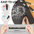 White Paint Pens, 8 Pack Dual Tip Acrylic Paint Markers, Ideal for Wood, Rock Painting, Canvas, Stone, Glass, Ceramic...