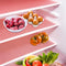 10Pcs Refrigerator Liners, Washable Fridge Liner Shelf Mats Refrigerator Pads for Cupboard Cabinet Drawer Home Kitchen Accessories Organization (P...