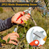 2PCS Garden Tool Sharpener, Blade Sharpener Stone for Garden Knife Sharpener, Shear Scissor Sharpener Blade Sharpening for Gardening Pruner/Pocket...