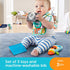 Fisher-Price Tiny Tourist Gift Set, 4 travel-themed baby toys for take-along play...