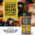 Rufus Teague - Chick N' Rub - Premium BBQ Rub - 6.2oz Bottle...