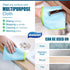 Streak Free Miracle Cleaning Cloth Easy Clean Microfiber Window Mirror Glass Stainless Steel Lint Free Dish Cloth Wine Polishing Towel,Reusable, 1...