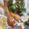 Handmade Olive Wood Utensi Set (Spoon & Spork)...