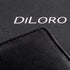 Leather Wallets for Men and Women Small Travel Bifold Card Holder Full Grain Black Nappa Leather...