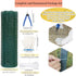 472.4"(39.4ft) x14.2 Chicken Wire Mesh, Anti-Rust Garden Fence Hexagonal Galvanized Poultry Hardware Cloth Fencing, PVC Coated Metal Netting Roll ...