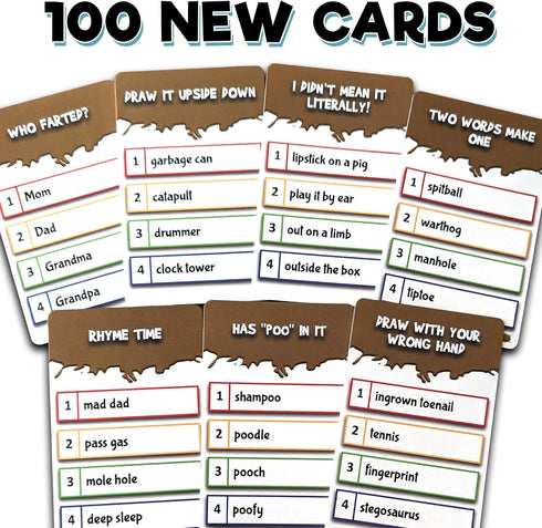 Artsy Fartsy Expansion Pack 1: More Fun Content and Categories for The Award Winning Family Party Game...