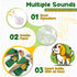 Interactive Dog Toys for Small Medium Dogs - 2 Pack Puppy Toys for Boredom and Teething, No Stuffing Squeaky Puppy Chew Toys with Crinkle, Treat D...