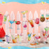 Henoyso 20 Pcs Summer Diamond Painting Keychain Kits Cocktail 5D Drill Mosaic Diamond Painting Ornaments Diamond Painting Kits for Beginners Diamo...