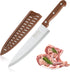 8 inch Chef Knife, Razor Sharp Kitchen Knife with Protective Knife Sheath, Razor Sharp Slicing Knife with Ergonomic Handle, German Stainless Steel...
