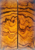 IECAP LLC Bookmatched Ironwood (Burl Ball Pattern) Knife Handle Scales – Knife Handle Materials – Natural Wood Knife Scales for DIY Crafts – Size ...