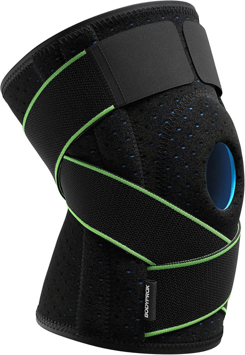 Bodyprox Knee Brace with Side Stabilizers & Patella Gel Pads for Knee Support...