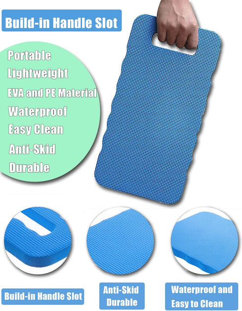 4 PCS Garden Kneeling Pad,Knee Mat Waterproof Foam Knee Pads for Gardening,Cleaning,Baby Bath,Yoga,Praying and Exercise 15.745'' x 7.09'' x 0.79''...