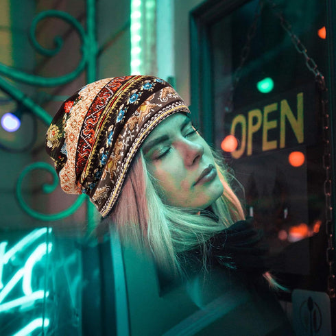 1 PCS Women Baggy Slouchy Beanie Chemo Hat Cap Slouchy Snood Hat Cancer Headwear…...