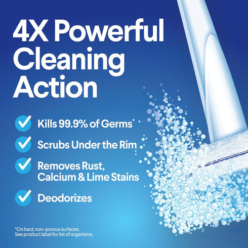 Clorox ToiletWand, Disinfecting Wand Refill Heads - Rainforest Rush, 10 Count (Package May Vary)...