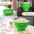 The POPCO Silicone Popcorn Popper - Collapsible Microwave Popcorn Maker - Air Popper Pop Corn Bowl with Handles and Lid - Dishwasher Safe - Large ...