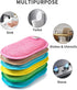 Multipurpose Kitchen Scrub Sponges 6pcs, Heavy Duty Cleaning Non-Scratch Scrub Sponge, Reusable Microfiber Sponge for Household Cleaning, Random C...