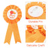 Little Cutie Citrus Maternity Sash Mom to Be & Daddy to Be Corsage Orange Clementine Flower Crown Pregnancy Sash Decoration Autumn Baby Shower Kit...