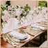 36 Pieces 6 x 6 Inches Burlap Squares Jute Burlap Finished Edges Square Fabric Farmhouse Burlap Placemats for Home Party Wedding Table Cover Cente...