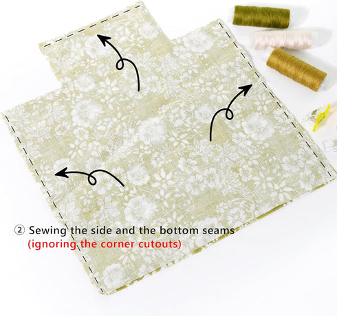 UPTTHOW 3Pcs Boxy Bag Making Templates Notion for Beginners, Clear Acrylic Sewing Tools Set with Boxed Bag, Curve Bag, Zip Pocket...
