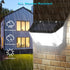 Kasonic Solar Lights Outdoor, 122 LEDs Motion Dual-Sensor Lights with 300° Wide Angle, Ultra-Bright Solar Security Wall lights for Outside Garden ...