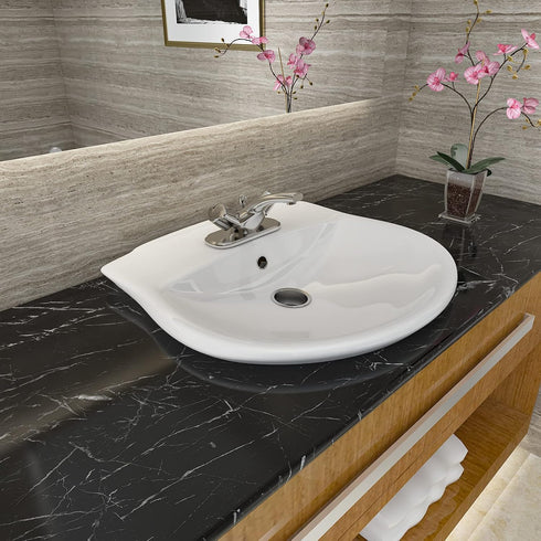 CRE8TIVE Black Mable Contact Paper for Countertops Waterproof Glossy Marble Wallpaper Peel and Stick Countertops Self Adhesive Removable Marble Vi...