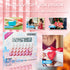 Mechanical Switch Calculator,Calculator Cute 12 Digit Large LCD Display and Buttons,Calculator with Large LCD Display Great for Everyday Life and ...