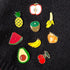 16PCS Cute Fruit Pin Set Strawberry Avocado Peach Pineapple Banana Cherry Brooch Cartoon Badge Lapel Backpack Scarf Decoration...