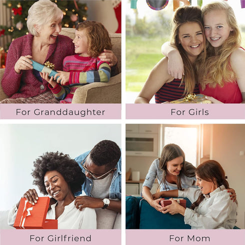 MJartoria Dainty Initial Necklace Butterfly Pendant Necklace, 14K Gold Plated Cubic Zirconia Letter Dainty Necklaces Jewelry Birthday Gifts for Wo...