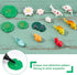 CHGCRAFT 28Pcs 14 Style Miniature Resin Water Lily Pads Aquarium Fish Tank Decoration Leaf-Realistic Artificial Floating Lotus Flowers for Terrari...